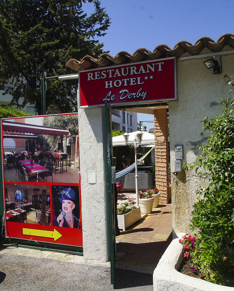 Hotel Le Derby Cagnes-sur-Mer Dış mekan fotoğraf